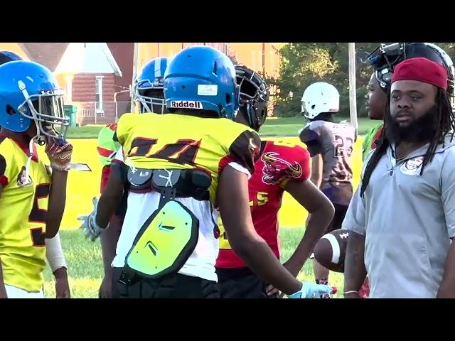 Frazier Foundation Youth Football Scrimmage | Shot by @GaddyFilms