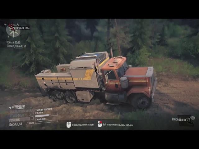 Spintires Mudrunner American Wilds: С матом по бездорожью обзор #2