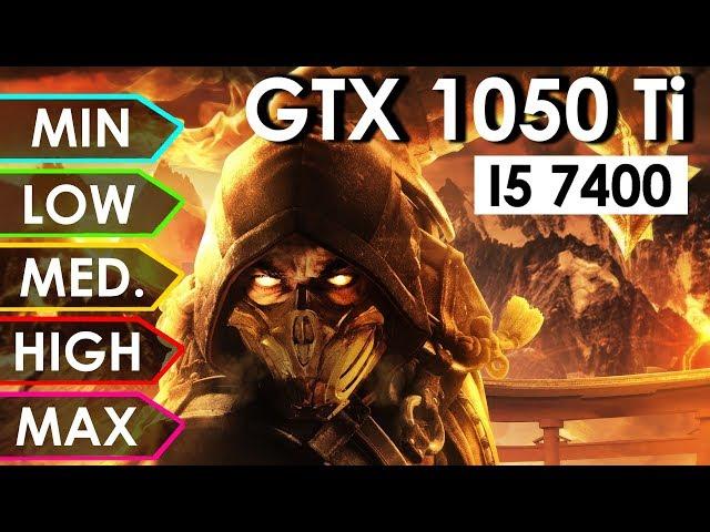 Mortal Kombat 11 | GTX 1050 Ti + i5-7400 | Lowest vs. Low vs. Medium vs. High vs. Max | 1080p