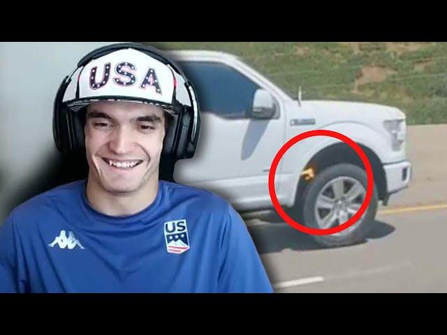 Paralympic Athlete Puts Out Truck Fire With Water Bottles