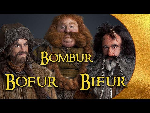 Bifur, Bofur, & Bombur | Tolkien Explained - Dwarves of Erebor