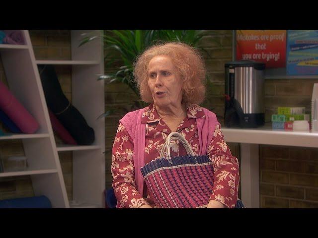 Nan annoys the anger management group - Catherine Tate's Nan: Episode 1 Preview - BBC One Christmas