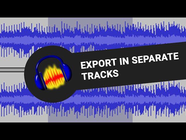 How To Split A Recording Into Separate Tracks