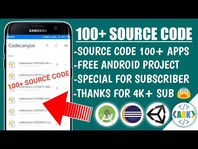 100+ FREE Android Source Code  // Source Code Download Link