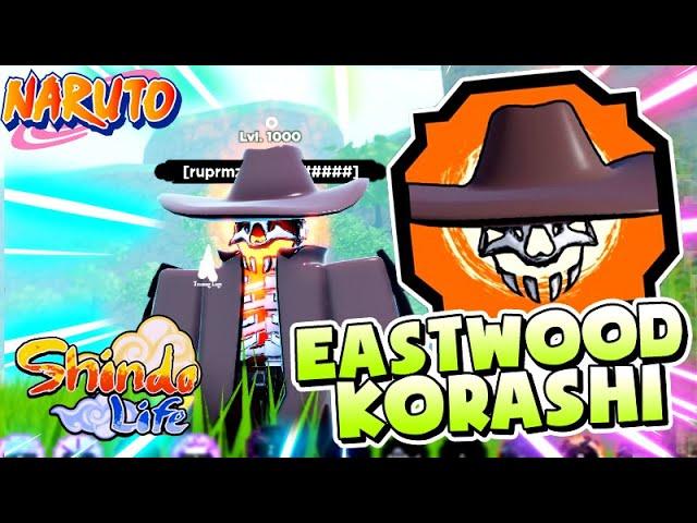 SHINDO LIFE ОБНОВА  Обзор Eastwood Korashi - FULL SHOWCASE Шиндо Лайф