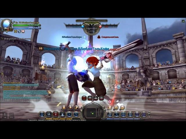 Dragon Nest PvP: Крестонсец vs Разрушитель (Без формы)