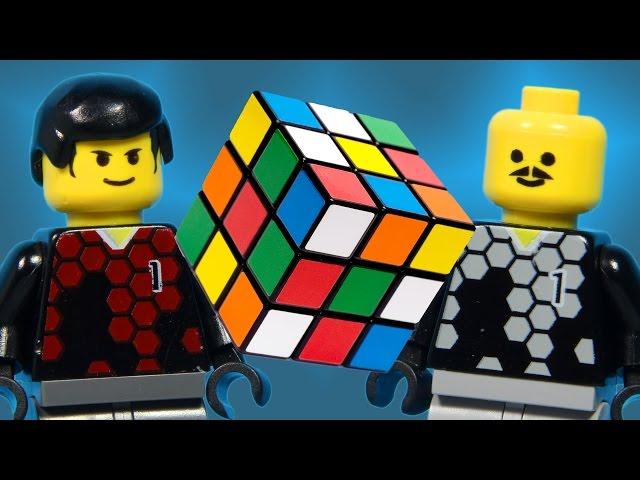 Team A vs Team B: Rubik's Cube (LEGO Animation)