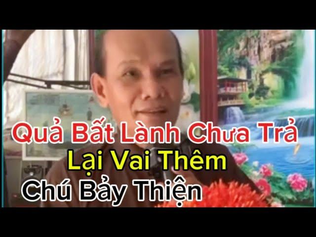 Chú Bảy Thiện Chia Sẽ Giáo Lý _chú bảy siêu _chú tư phương cùng trình bài 28/9/2024