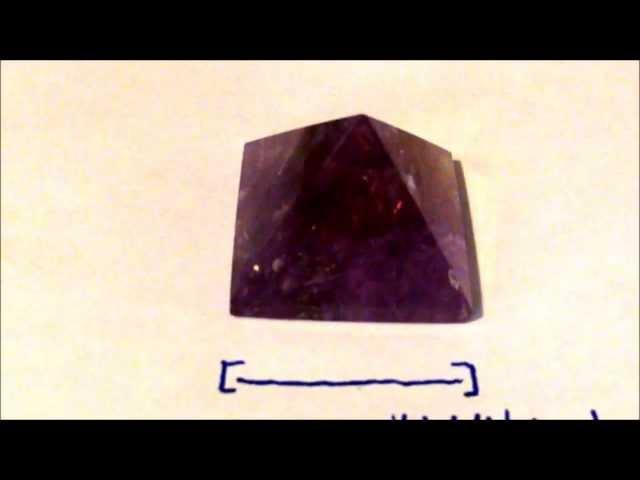 Crystal Vaults Amethyst Pyramid