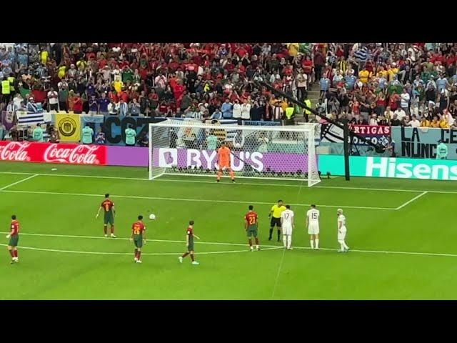 Bruno Fernandes Penalty vs Uruguay | Qatar FIFA World Cup 2022