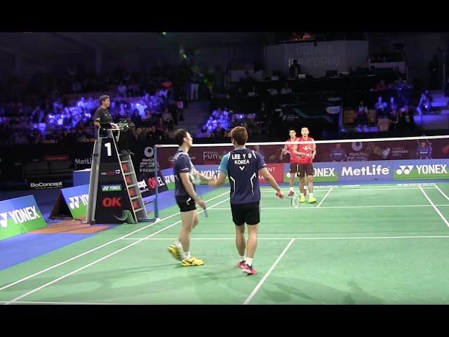 Fu Haifeng / Zhang Nan vs Lee Yong-dae / Yoo Yeon-seong - MD Final [Denmark Open 2014]