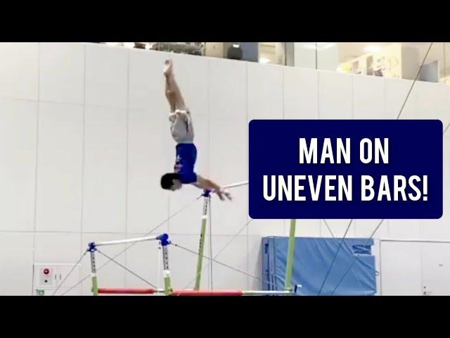 Kenzo Shirai (JPN ) Impressive Uneven bars Women's routine Training 2022