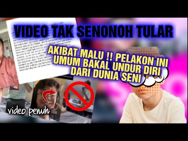 Berita Hangat!! Adam Mika Video Tak Senon0h Tular. "saya akan undur diri dari dunia seni".