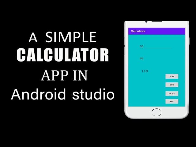 How To Create Simple Calculator App in Android Studio |Build simple CALCULATOR App in JUST 10minutes