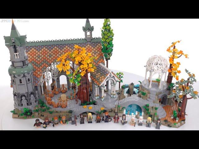 LEGO Lord of the Rings Rivendell independent review! A true masterpiece, reverent & sublime 10316