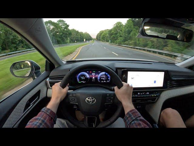 2025 Toyota Camry XLE - POV Test Drive | 0-60