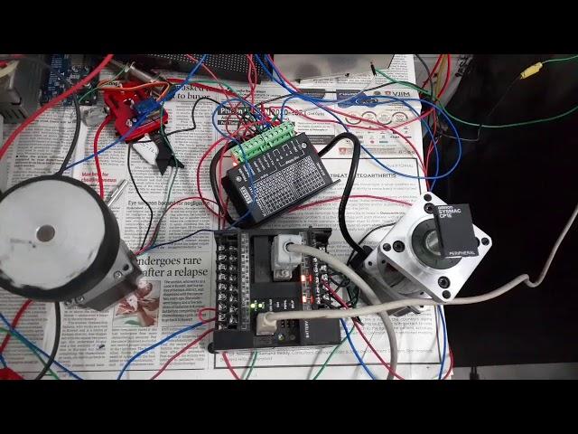 Nema23 Stepper Motor and TB6600 Arduino (Quick tutorial for beginners) two motor run single driver..