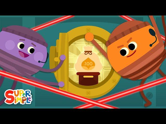 Hazelnut Heist | Action-Packed Healthy Snack Adventure for Kids! | Bumble Nums