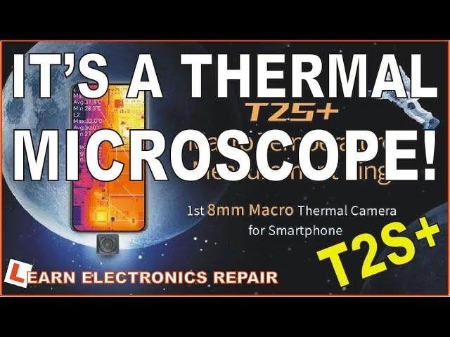 Infiray T2S Plus Thermal Imaging Camera 8mm Macro Lens Review - A Thermal Imaging Microscope?