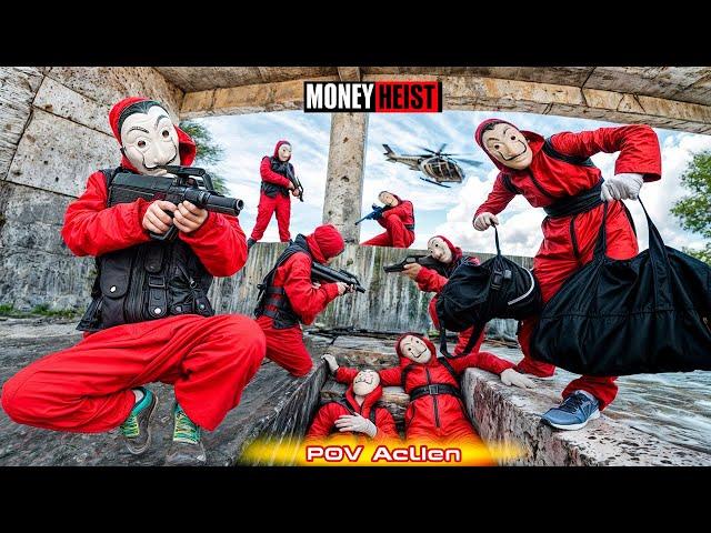 PARKOUR VS MONEY HEIST! 2 | BAD GUYS: No ESCAPE, POLICE Sealed Every Exit(BELLA CIAO REMIX) Epic POV