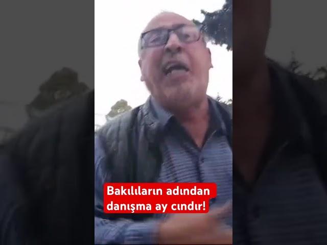 Mən yaltağ kimi yaşamağa öyrəşmişəm