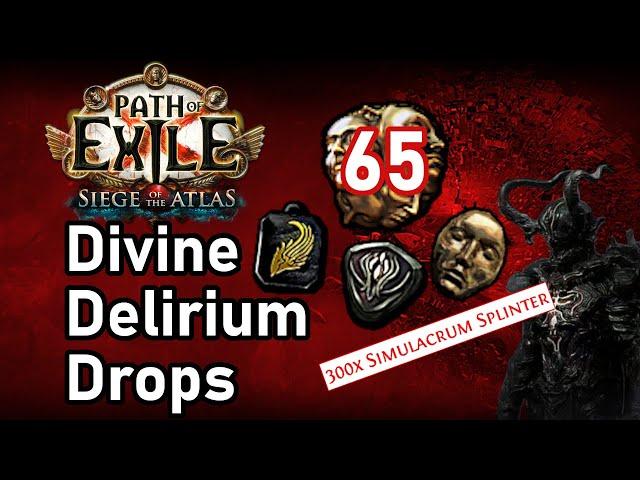 [Poe 3.17] Telvanni's Delirium Mirror Strategy | 65 Ex Profit in 50 Maps