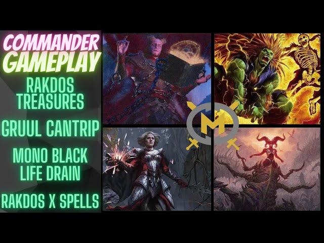 Commander Game - Prosper, Blanka, Sheoldred, Rowan - EDH Format