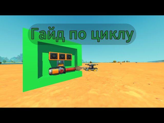 Гайд: как сделать цикл в Scrap Mechanic