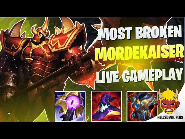 Mordekaiser Is The Most Broken Champ Ever... - Wild Rift HellsDevil Plus Gameplay