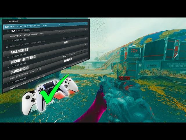 These 5 Controller Settings will FIX your Aim in Warzone & MW3