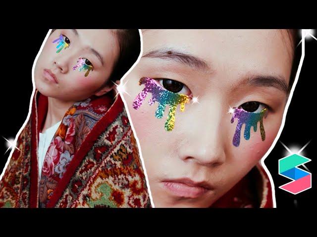 SPARK AR GLITTER RAINBOW TEARS FILTER EFFECT