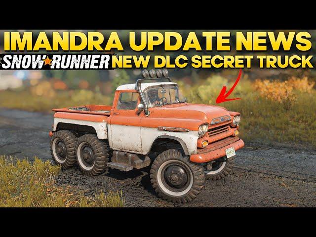 New Update Secret Vehicle Chevrolet Apache in SnowRunner with Imandra Update 7.0 News