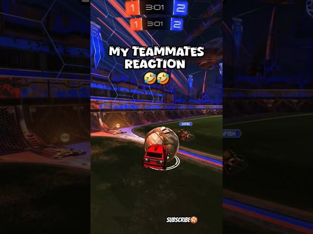 My Teammate Was Losing It #rocketleague #rl #gaming