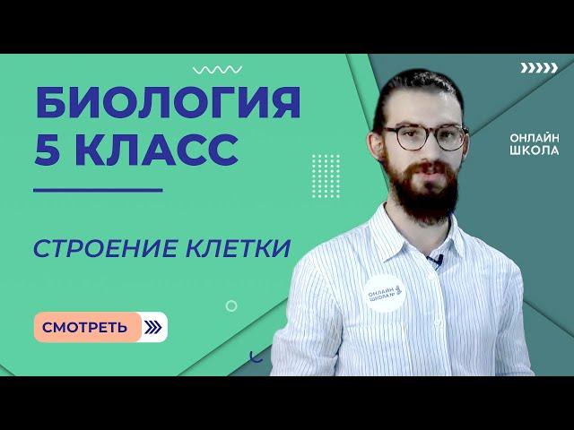 Строение клетки. Урок 7. Биология 5 класс