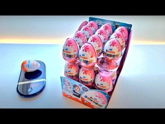 Kinder Surprise Eggs Disney Frozen "Applaydu" - Big Unboxing!