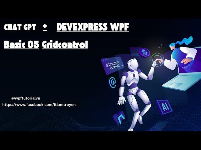 Basic 05 Gridcontrol devexpress -WPF MVVM #wpftutorial