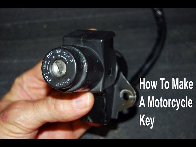 How to Make a Working Motorcycle Key