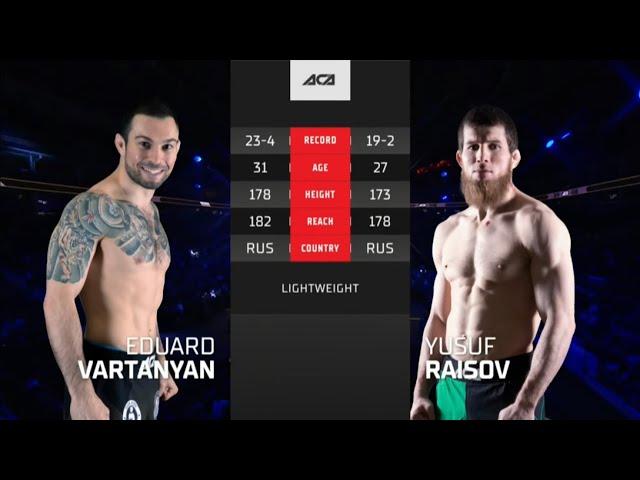 Эдуард Вартанян vs. Юсуф Раисов | Eduard Vartanyan vs. Yusuf Raisov | ACA 147