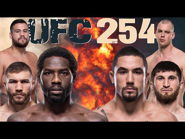 Превью UFC 254: какие бои стоит посмотреть?