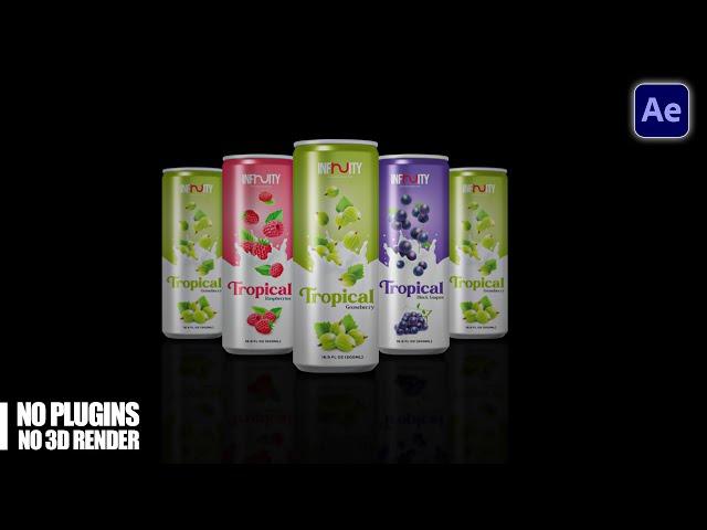 Epic Juice Can Advertisement Animation || After Effects Tutorial Part- 3