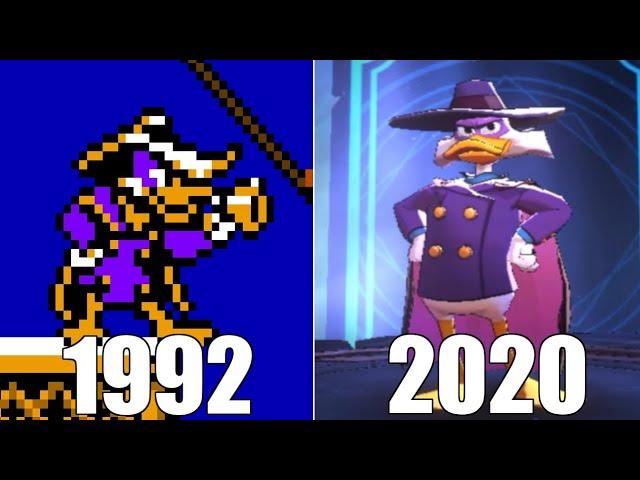 Evolution of Darkwing Duck Games [1992-2020]