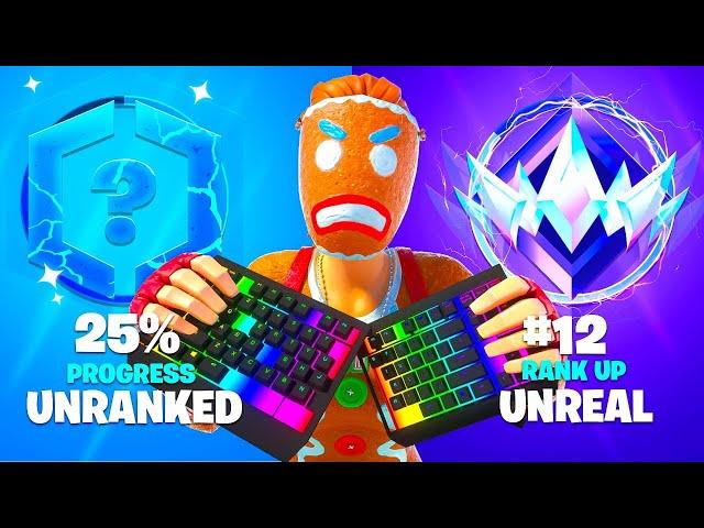 Unranked To Unreal Speedrun But I Switched to Keyboard...