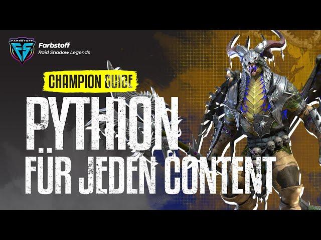 Raid: Shadow Legends - Initial Champion Guide - Pythion - Ein Champ für jeglichen Content