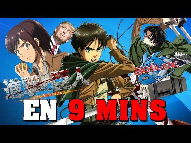 Attack on Titan EN 9 MINUTOS