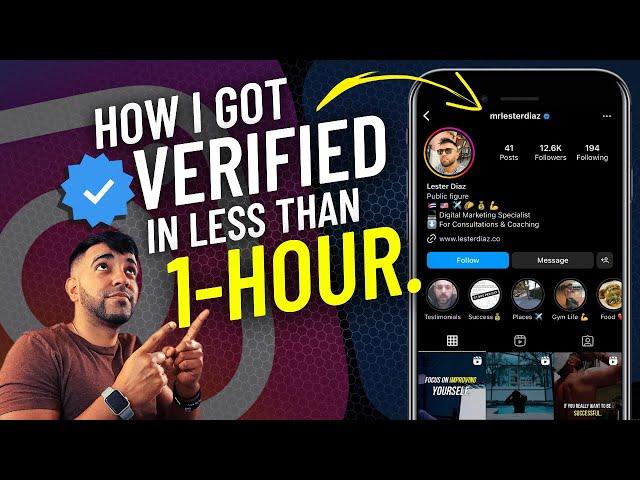 How To Get Verified On Instagram (STEP-BY-STEP) Updated Tutorial