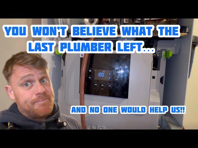 You Won’t BELIEVE How The “PLUMBER” Left THIS! UNREAL PLUMBING