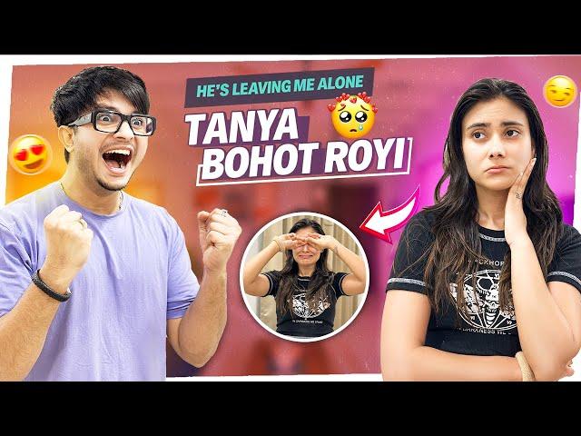 Shivam is Leaving Tanya Alone  Tanya Bohot Royi  Tanshi Vlogs