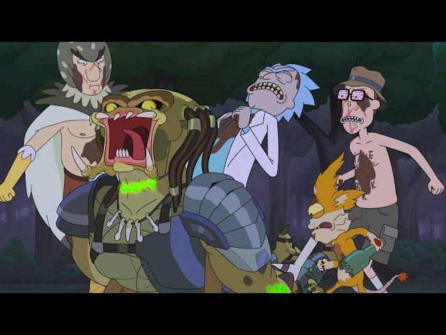 Rick vs Predator Rick And Morty Season 7 Episode 1