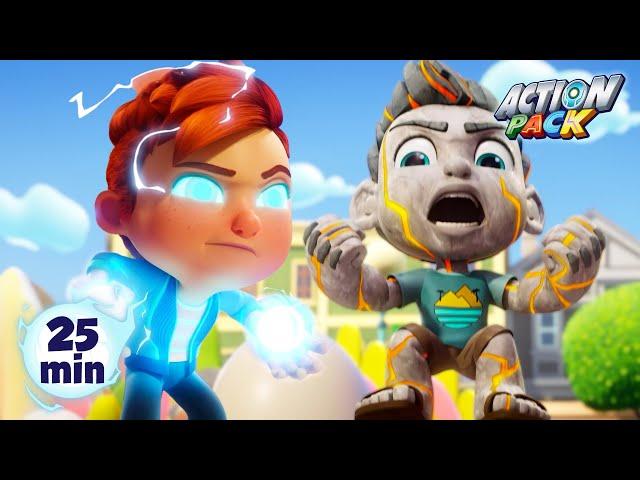 Mission: Mason Impossible | Action Pack | Kids Cartoons & Nursery Rhymes | Moonbug Kids