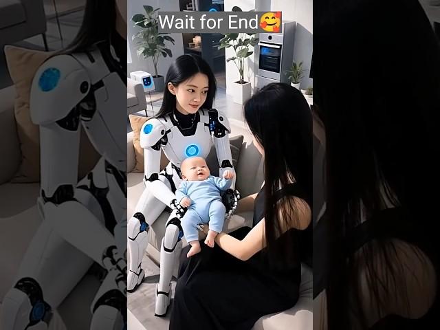 Robot Nanny of the Future ! AI Meets Motherhood!" #ai #robot #shorts ‎⁨@AIRobotsLife⁩ 